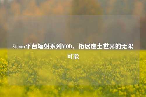 Steam平台辐射系列MOD，拓展废土世界的无限可能