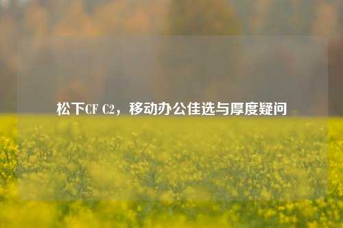 松下CF C2，移动办公佳选与厚度疑问