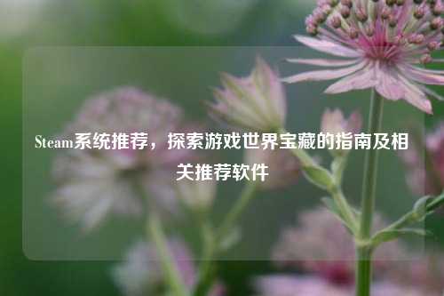 Steam系统推荐,探索游戏世界宝藏的指南及相关推荐软件