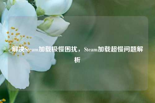 解决Steam加载极慢困扰，Steam加载超慢问题解析