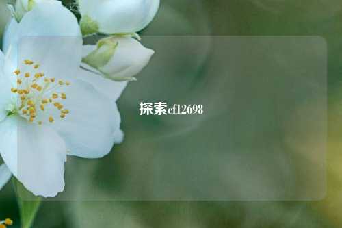 探索cf12698