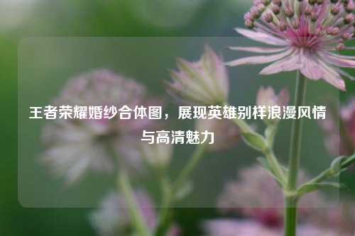 王者荣耀婚纱合体图，展现英雄别样浪漫风情与高清魅力