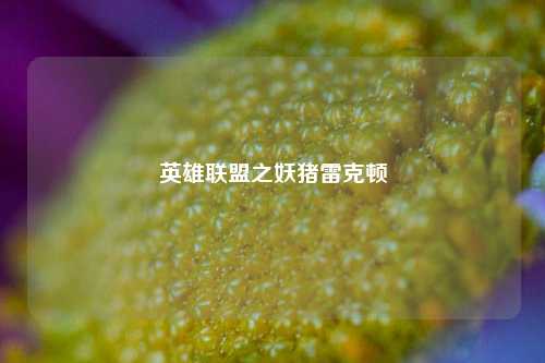 英雄联盟之妖猪雷克顿