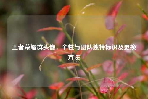 王者荣耀群头像，个性与团队独特标识及更换方法