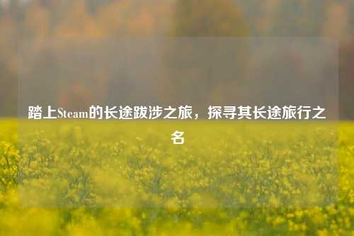 踏上Steam的长途跋涉之旅，探寻其长途旅行之名