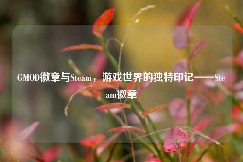 GMOD徽章与Steam，游戏世界的独特印记——Steam徽章