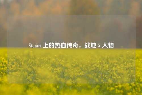Steam 上的热血传奇,战地 5 人物