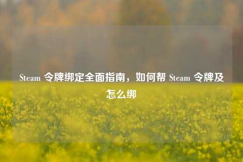 Steam 令牌绑定全面指南，如何帮 Steam 令牌及怎么绑
