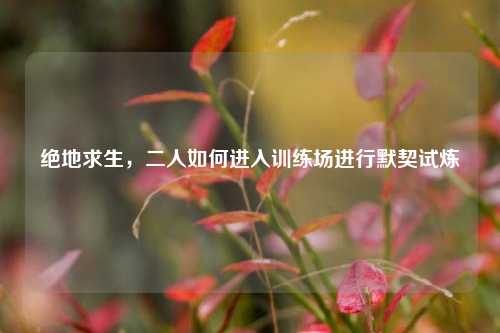 绝地求生，二人如何进入训练场进行默契试炼