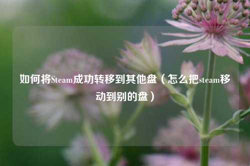 如何将Steam成功转移到其他盘（怎么把steam移动到别的盘）