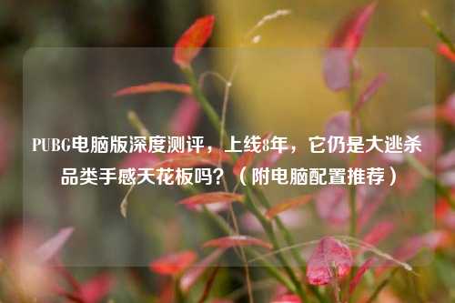 PUBG电脑版深度测评,上线8年,它仍是大逃杀品类手感天花板吗?(附电脑配置推荐)