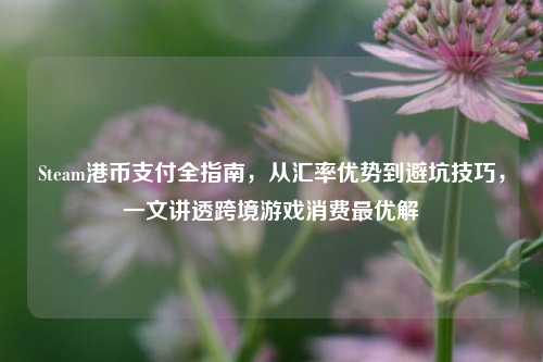 Steam港币支付全指南，从汇率优势到避坑技巧，一文讲透跨境游戏消费最优解