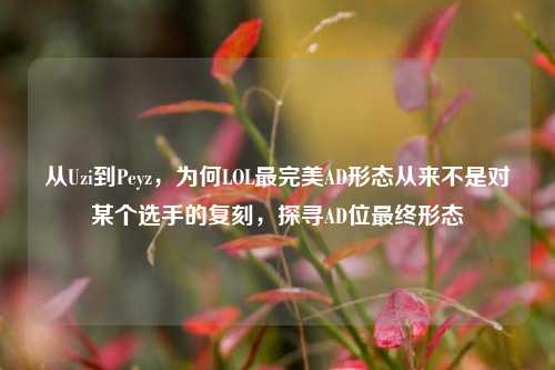 从Uzi到Peyz,为何LOL最完美AD形态从来不是对某个选手的复刻,探寻AD位最终形态