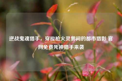 逆战鬼魂猎手，穿梭枪火灵雾间的都市猎影 官网免费死神猎手来袭