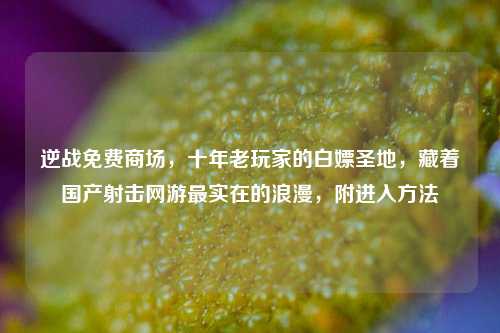逆战免费商场,十年老玩家的白嫖圣地,藏着国产射击网游最实在的浪漫,附进入方法