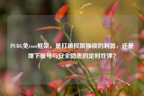 PUBG免root框架,是打破权限枷锁的利器,还是埋下账号与安全隐患的定时炸弹?