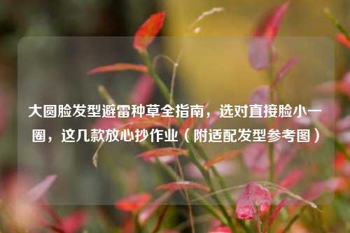 大圆脸发型避雷种草全指南,选对直接脸小一圈,这几款放心抄作业(附适配发型参考图)