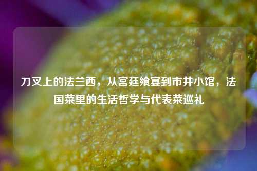 刀叉上的法兰西，从宫廷飨宴到市井小馆，法国菜里的生活哲学与代表菜巡礼