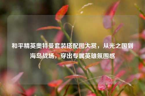 和平精英奥特曼套装搭配图大赏，从光之国到海岛战场，穿出专属英雄氛围感